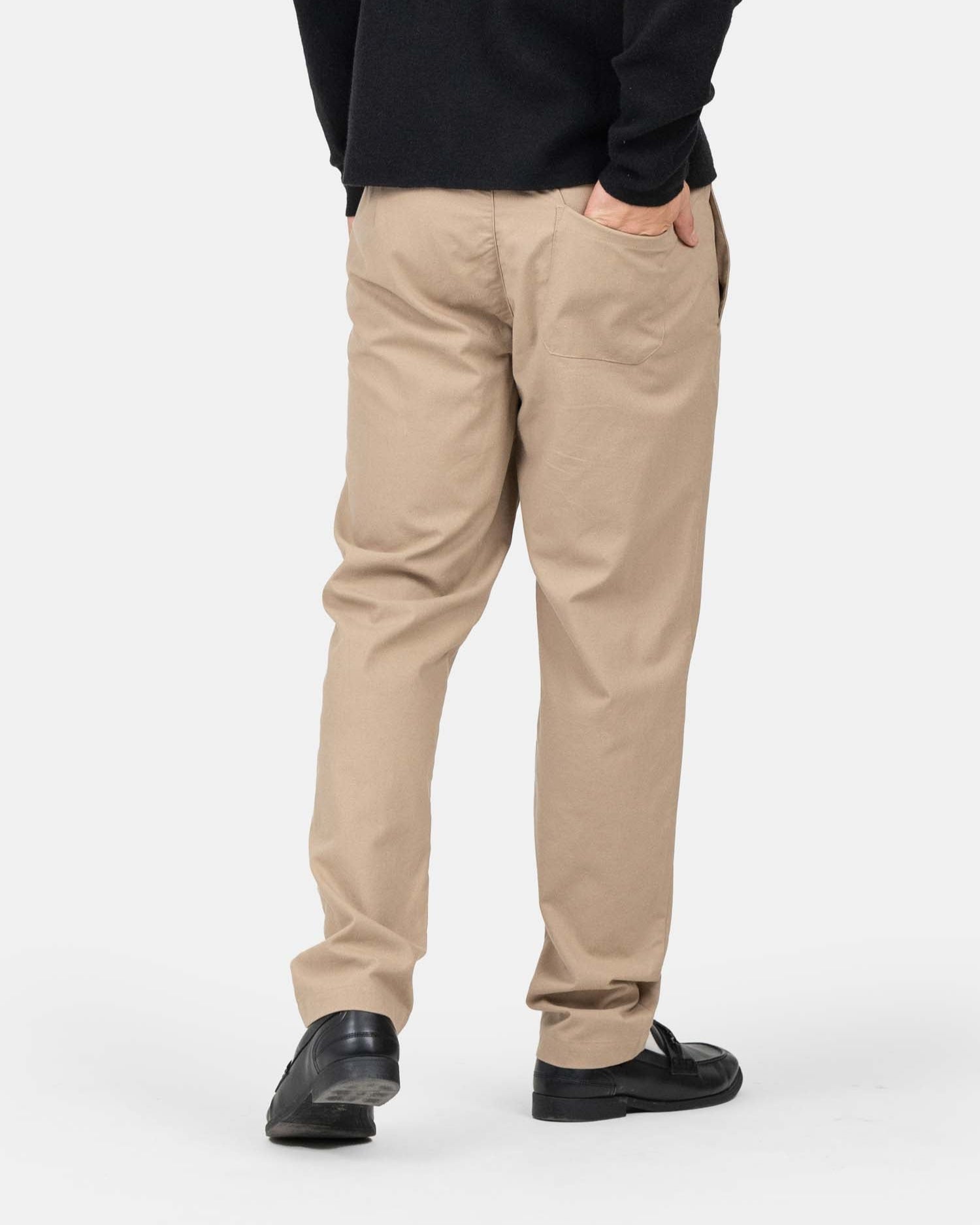 Heavyweight Hørbukser Mokka | Skagen - clothing.dk